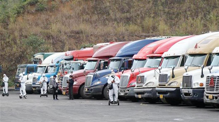 Trung Quốc tạm dừng thông quan hàng hóa qua Cửa khẩu Quốc tế Hữu Nghị.