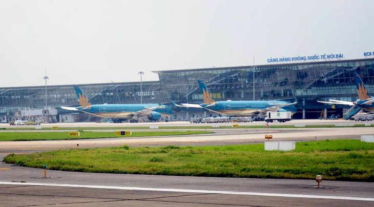 Sân bay Nội Bài là 1 trong 22 sân bay được nhà nước giao ACV quản lý, khai thác