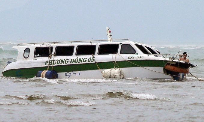 Tàu Phương Đông 05 sau vụ tai nạn