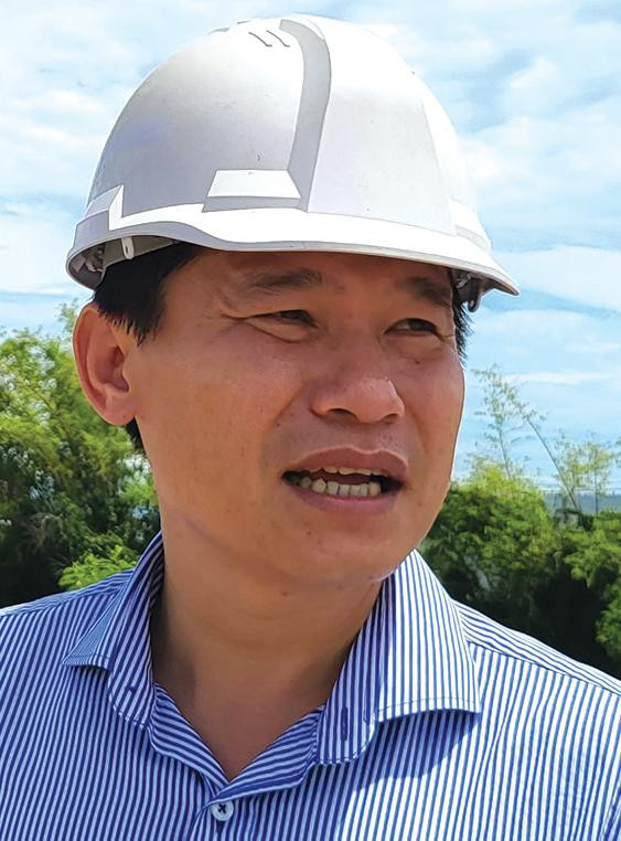 Ông Hồ Anh Sơn, Phó Giám đốc Công ty CP Xây dựng công trình 545