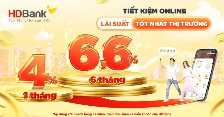 Tiết kiệm online, lãi suất tốt nhất thị trường Tiết kiệm online, lãi suất tốt nhất thị trường