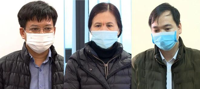 Các đối tượng có liên quan đến vụ án bị bắt trước đó. Ảnh: Công an Bắc Giang.