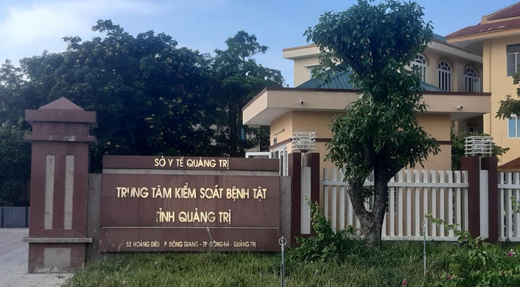 Trung tâm Kiểm soát bệnh tật tỉnh Quảng Trị.
