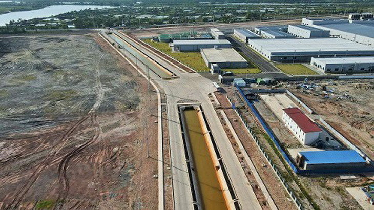 KCN Sông Khoai do Tập đoàn Amata đầu tư vào Quảng Ninh hiện đang được đẩy mạnh đầu tư hạ tầng