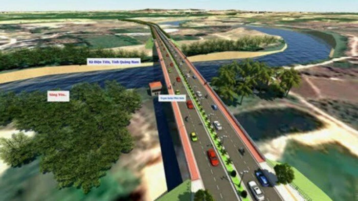 Cầu Quảng Đà, một trong những dự án giao thông kết nối TP Đà Nẵng và tỉnh Quảng Nam Cầu Quảng Đà, một trong những dự án giao thông kết nối TP Đà Nẵng và tỉnh Quảng Nam