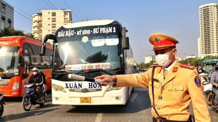 Trong 3 tháng đầu năm đã có hơn 3.000 phương tiện xe khách vi phạm tốc độ. Ảnh minh họa