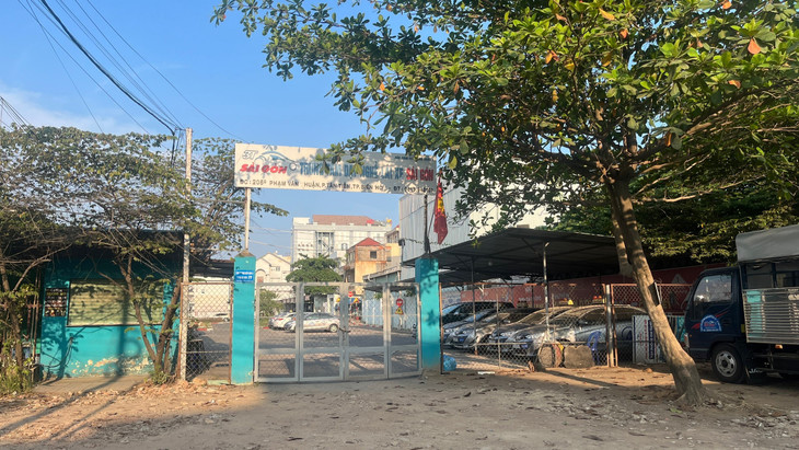 Cơ sở của trung tâm dạy nghề lái xe Sài Gòn 3T