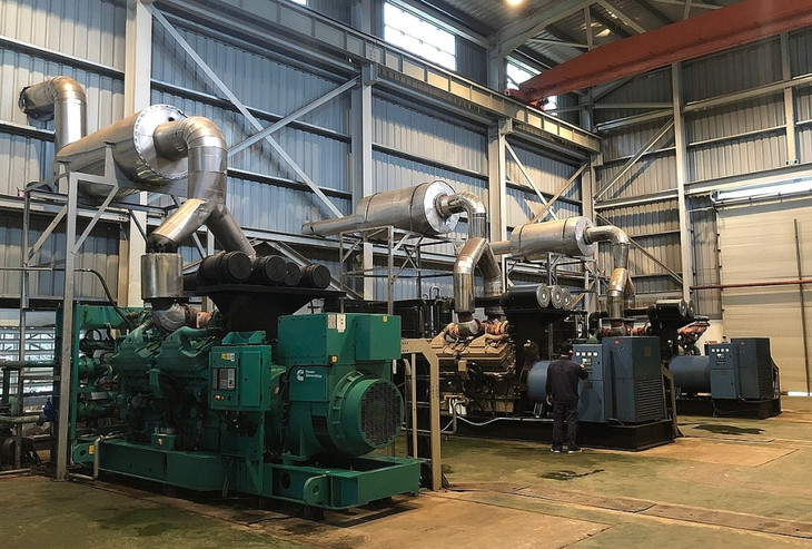 Một tổ máy phát cung cấp điện cho Côn Đảo Một tổ máy phát cung cấp điện cho Côn Đảo