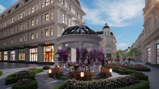 Không gian sống văn minh và đầy đủ tiện ích tại Sun River