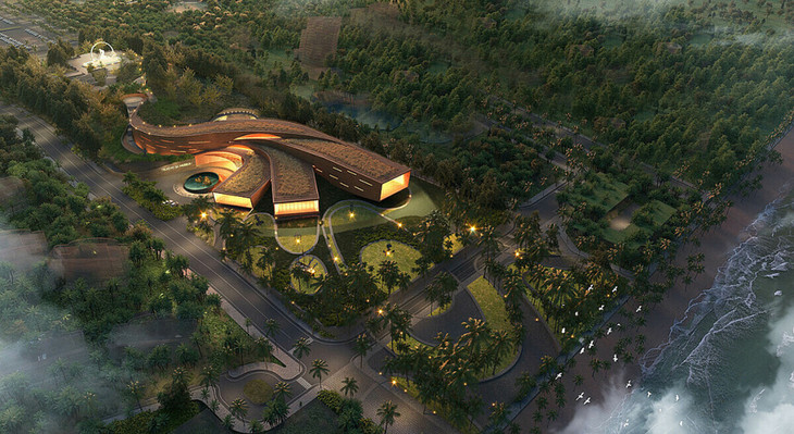 Phối cảnh bảo tàng Trường Sa Phối cảnh bảo tàng Trường Sa