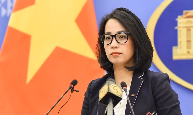 Người phát ngôn Bộ Ngoại giao Phạm Thu Hằng