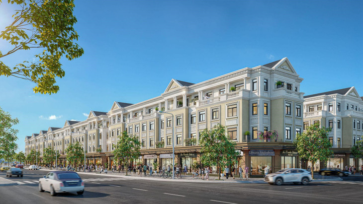 Shophouse đang được giới đầu tư săn đón do giá trị gia tăng nhiều lần so với các dòng bất động sản khác