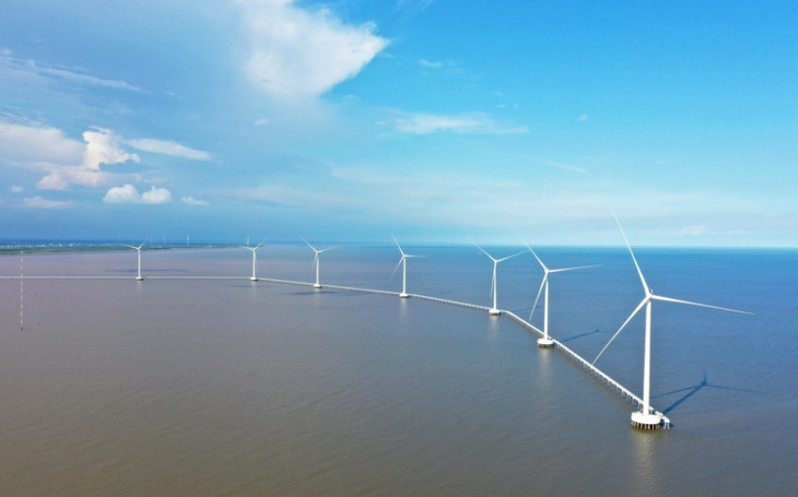 Một dự án điện gió ở Sóc Trăng Một dự án điện gió ở Sóc Trăng