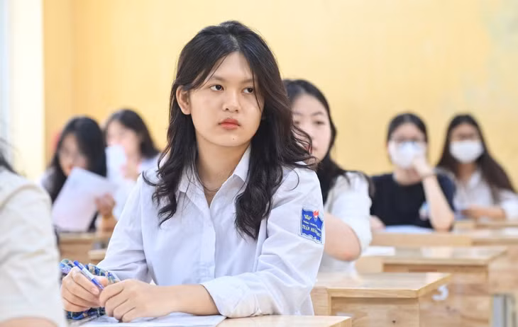 Thí sinh thi tốt nghiệp THPT 2023 tại Hà Nội