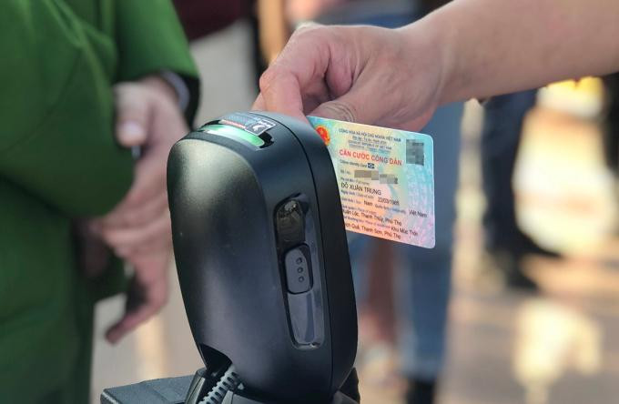 Căn cước công dân gắn chíp được tích hợp nhiều dữ liệu
