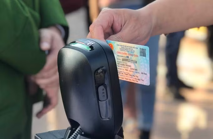 Căn cước công dân gắn chíp được tích hợp nhiều dữ liệu