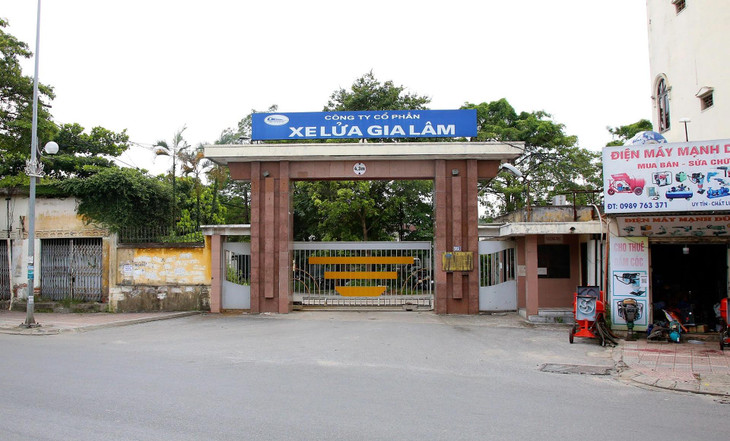 Hiện tại đây cũng là trụ sở công ty, nhà xưởng sửa chữa toa xe