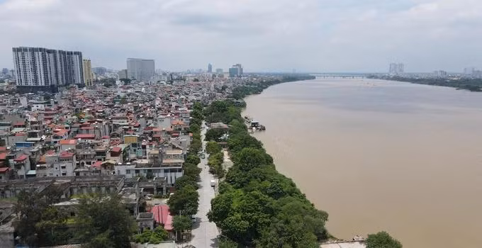 Dự án Sông Hồng City liên tục vướng quy hoạch đê điều, thoát lũ... Ảnh minh họa