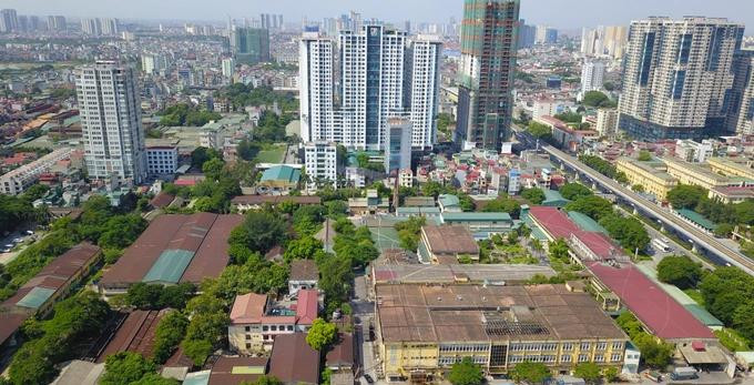 Khu "đất vàng" nhà máy thuốc lá Thăng Long trên đường Nguyễn Trãi (Thanh Xuân, Hà Nội)