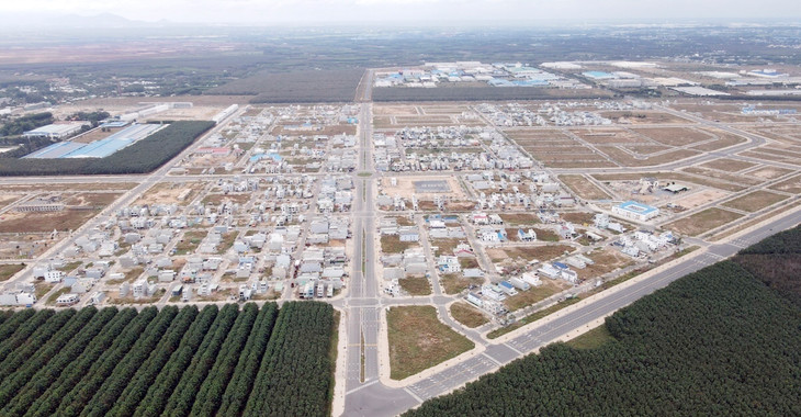 Khu tái định cư sân bay Long Thành.