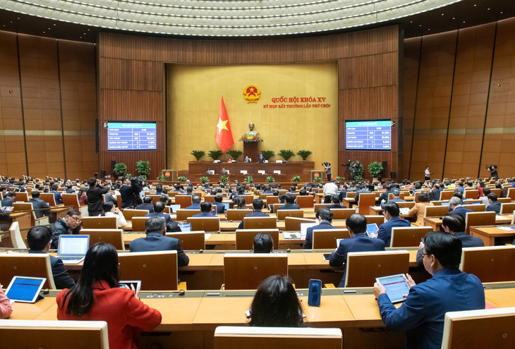 Quốc hội biểu quyết thông qua Luật Tổ chức Chính phủ (sửa đổi) Quốc hội biểu quyết thông qua Luật Tổ chức Chính phủ (sửa đổi)