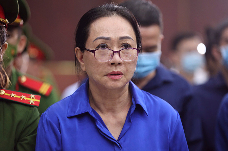 Bị cáo Trương Mỹ Lan tại tòa phúc thẩm giai đoạn 1