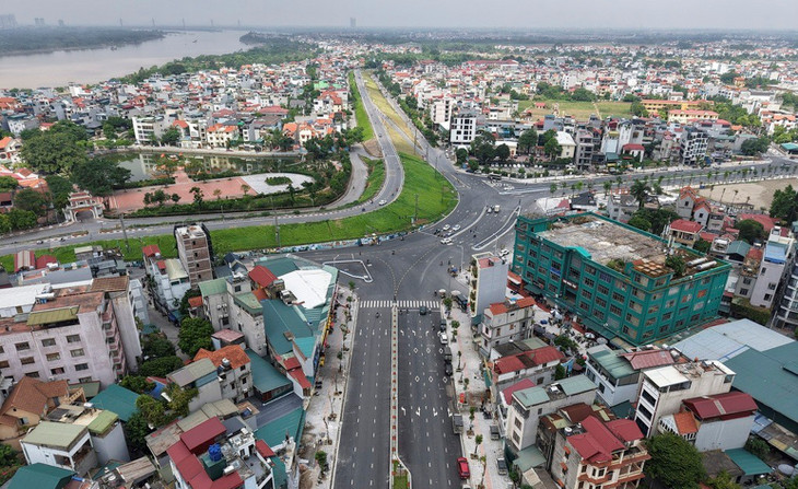 Một khu vực tại quận Long Biên, TP. Hà Nội Một khu vực tại quận Long Biên, TP. Hà Nội