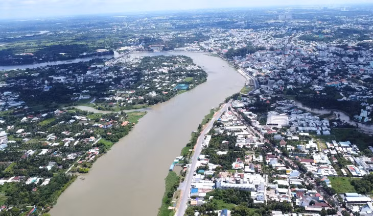 Sông Sài Gòn đoạn qua địa phận TP. Thủ Dầu Một