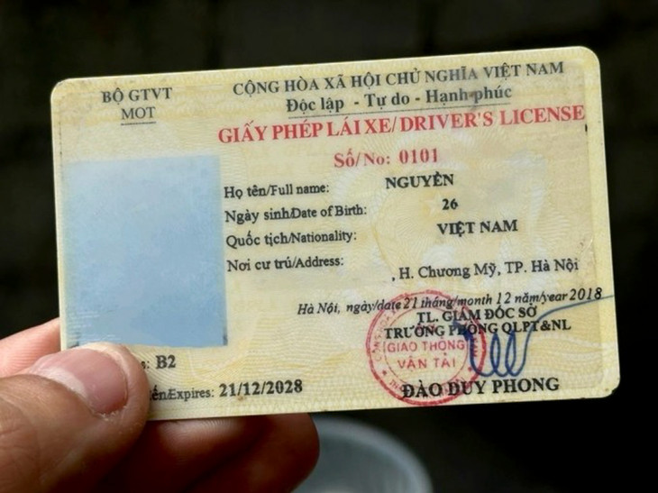 Giấy phép lái xe