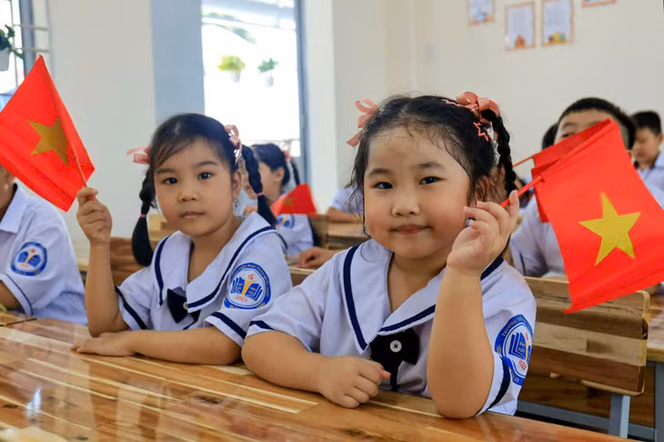 Học sinh Trường Tiểu học Trần Quốc Toản, Quận 12, TP.HCM