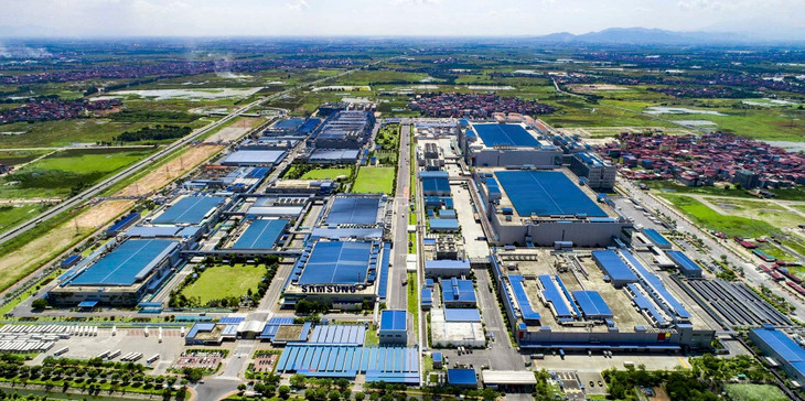 Khu công nghiệp Yên Phong 2A (Bắc Ninh), nơi có nhiều nhà đầu tư FDI