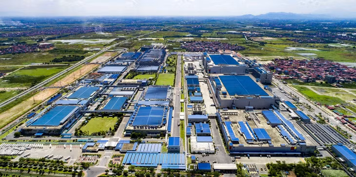 Khu công nghiệp Yên Phong 2A (Bắc Ninh), nơi có nhiều nhà đầu tư FDI