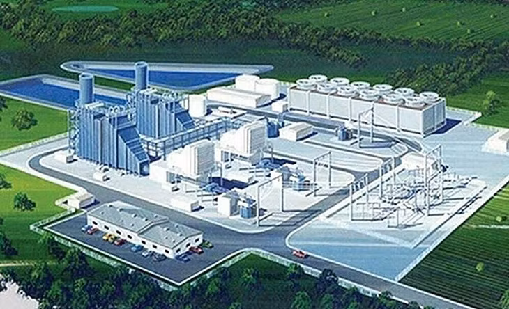 Phối cảnh dự án dự án Nhà máy điện khí tự nhiên hóa lỏng Bạc Liêu