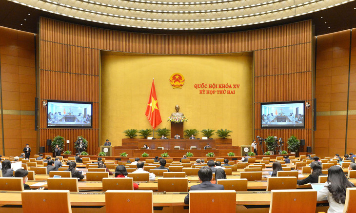 Kỳ họp thứ 2 Quốc hội khoá XV, ngày 29/10/2021