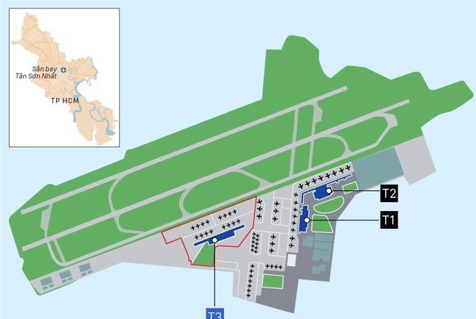 Quy hoạch nhà ga T3