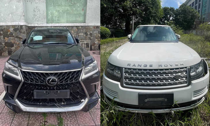 Chiếc Lexus LX 570 đời 2018 sản xuất tại Nhật Bản và Range Rover đời 2016 nhập khẩu từ Anh thuộc diện đấu giá Chiếc Lexus LX 570 đời 2018 sản xuất tại Nhật Bản và Range Rover đời 2016 nhập khẩu từ Anh thuộc diện đấu giá