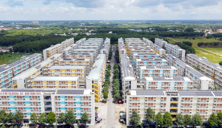 Một khu nhà ở xã hội ở TP Thủ Dầu Một (tỉnh Bình Dương) Một khu nhà ở xã hội ở TP Thủ Dầu Một (tỉnh Bình Dương)