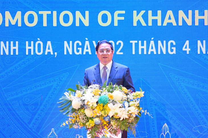 Thủ tướng Phạm Minh Chính phát biểu chỉ đạo tại Hội nghị công bố quy hoạch và xúc tiến đầu tư tỉnh Khánh Hoà năm 2023 Thủ tướng Phạm Minh Chính phát biểu chỉ đạo tại Hội nghị công bố quy hoạch và xúc tiến đầu tư tỉnh Khánh Hoà năm 2023