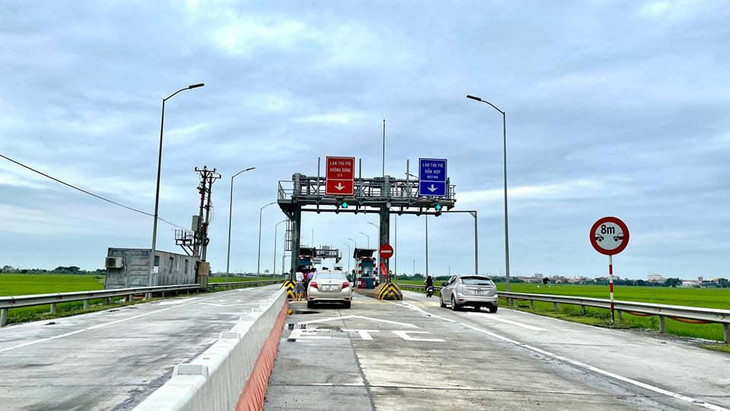 Trạm BOT Đông Hưng thu phí từ 1/6