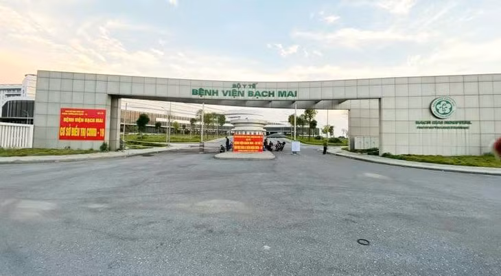 BV Bạch Mai cơ sở 2 tại Hà Nam là nơi đang tiếp nhận và điều trị bệnh nhân mắc COVID-19 từ BV Bệnh Nhiệt đới TƯ chuyển đến