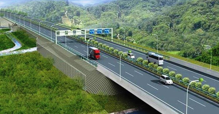 Đường liên kết vùng Hòa Bình - Hà Nội và cao tốc Sơn La dài 50 km. Ảnh minh họa