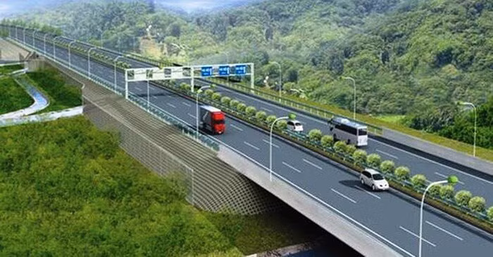 Đường liên kết vùng Hòa Bình - Hà Nội và cao tốc Sơn La dài 50 km. Ảnh minh họa