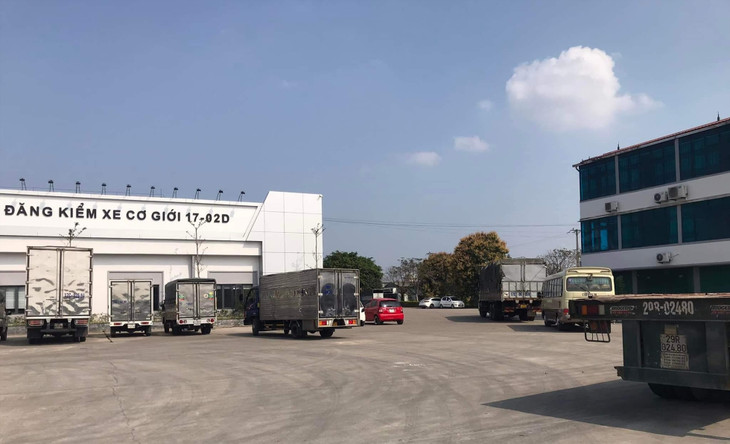 Trung tâm Đăng kiểm xe cơ giới 17.02D đã hoạt động trở lại