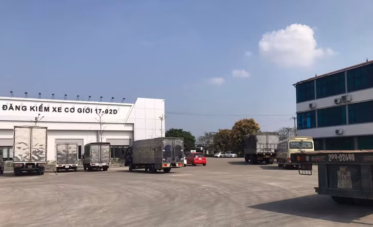 Trung tâm Đăng kiểm xe cơ giới 17.02D đã hoạt động trở lại