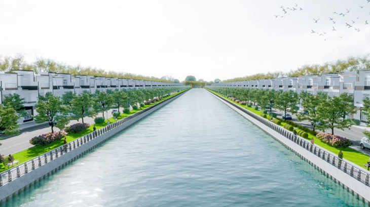 Phối cảnh Dự án kênh Tham Lương - Bến Cát - rạch Nước Lên