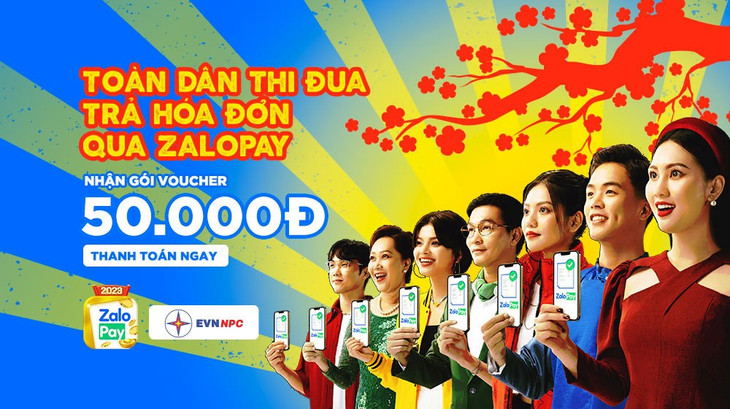 Chương trình khuyến mãi cho khách hàng sử dụng điện của EVNNPC khi thanh toán hoá đơn qua ZaloPay