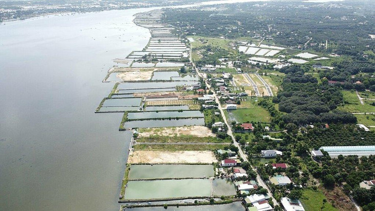 Một góc ở Cam Lâm nhìn từ trên cao