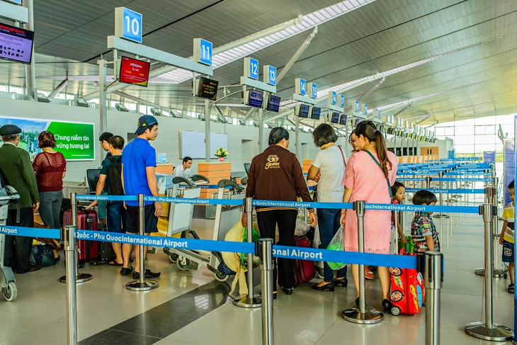 Phú Quốc được hưởng lợi lớn từ hạ tầng sân bay. Ảnh Shutterstock