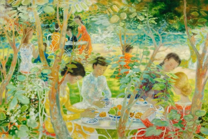 Bức "The et Sympathie". Ảnh: Sotheby's