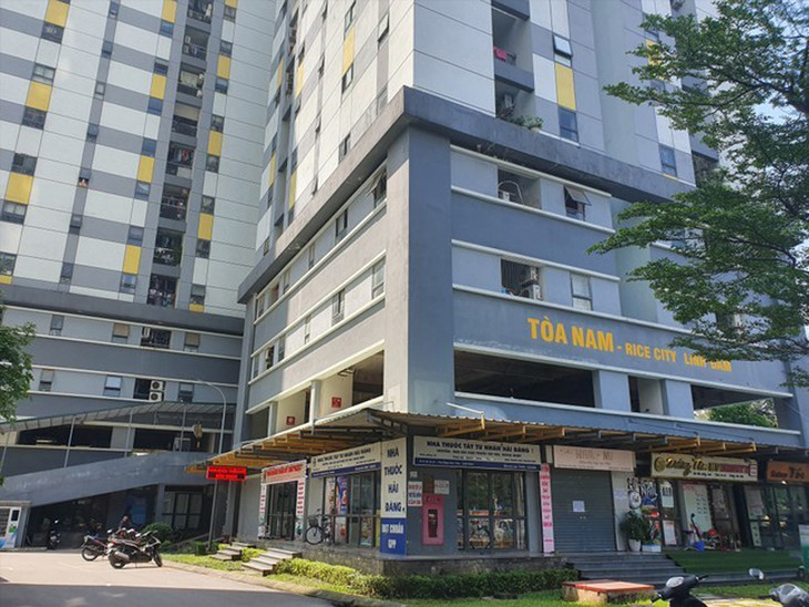 Một khu nhà ở xã hội tại Khu đô thị Tây Nam hồ Linh Đàm, quận Hoàng Mai, Hà Nội